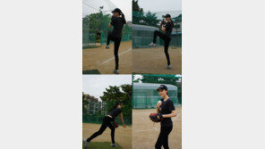 공현주, 시구연습 중 ‘완벽 S라인’…시구 패션도 기대 ↑