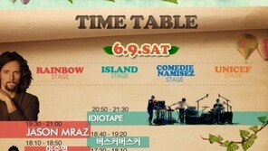  ‘D-7’ 레인보우아일랜드, 제이슨므라즈-버스커와 봄날의 일탈