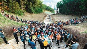 [수도권]우면산 주민들 복구현장 걷기