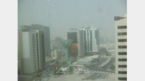 지독한 모래먼지…카타르전 새 암초