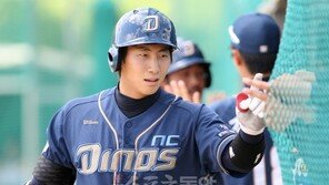 ‘2군리그 사구왕’ NC 나성범 “온몸에 멍…훈장이라 생각”