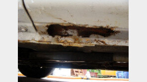 자동차의 암? 국산차 부식 피해 얼마나 심각 하길래