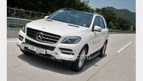 벤츠 신형 M클래스, 근육질 몸매만큼 주행성능도 탁월