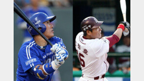 [데일리포커스] 여름체질 이승엽, 대포 쾅!  더위먹은 강정호, 홈런 꽝!