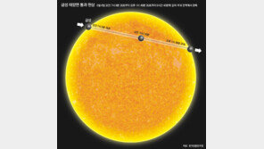 태양 위를 걷는 ‘비너스’ 오늘 못보면 105년 뒤에…