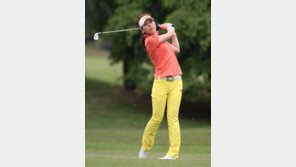 김자영 “스리 고!”