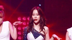 [포토] 백지영, 씨스타 따라잡기? 각선미 후끈