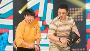 [포토] 형돈이와 대준이 ‘빅뱅-원걸 보고 있나?’