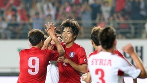 [포토] ‘한국-시리아’ 김기희, 공격적인 수비수로 2골 터져