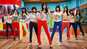 소녀시대, 케이팝가수 톱!