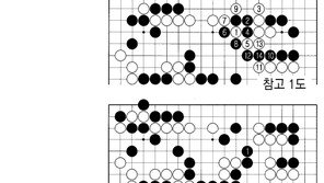 [바둑]제56기 국수전… 엷음을 노린 결정타
