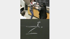 [영상] 수업 중 나타난 조로 “강의실에서 팽팽한 칼싸움”