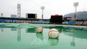 [콤팩트뉴스] 두산-LG·넥센-한화·KIA-롯데전, 비로 연기 外