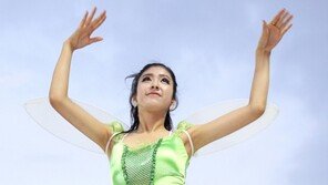 [포토] 롯데 치어리더 ‘팅커벨이랍니다’