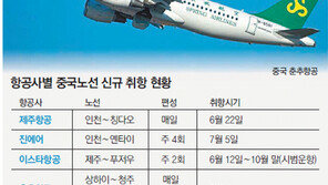 “韓∼中 하늘길 깃발 꽂아라” 항공사들 노선경쟁 ‘불꽃’