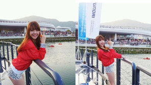 [스타 온라인] 걸스데이 민아, 여수 바다서 핫팬츠 매력