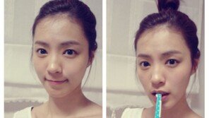 ‘유로 여신’ 정인영 아나운서, 굴욕 없는 밤샘 민낯 공개