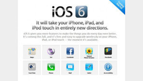 iOS6 공개, 새로 추가된 기능들 살펴보니… “출시는 언제?”