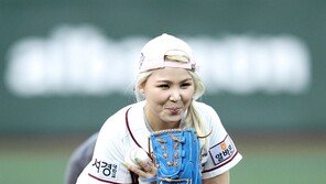 [포토] 알리 ‘어떻게 던질까나~?’