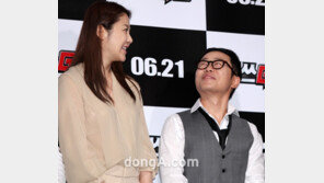 [SD포토] 이문식, 고현정에 키 굴욕 ‘힐 신지 말랬지~’