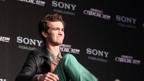 [SD포토] ‘스파이더맨’ 앤듀르 가필드, 어설픈 태권도 발차기 