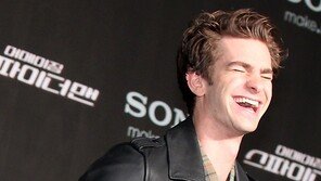 [SD포토] 앤드류 가필드, 정감넘치는 ‘구수한 익살 웃음’