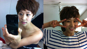 장신영 파격 숏커트 변신, ‘애엄마 맞아?’