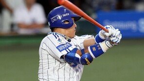 [포토] 이승엽, 시즌 14호 발사 ‘한일 통산 500호 -3’