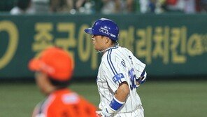 [포토] 이승엽, 연속 홈런포 ‘역시 국민타자’