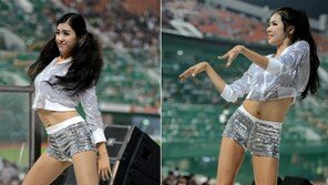 [포토] 치어리더, 우월을 가릴 수 없는 ‘핫’한 각선미