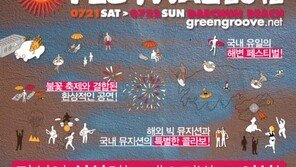 팝스타 에이콘, 그린그루브 페스티벌 출연