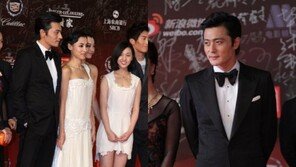 장동건, 상하이영화제 레드카펫…현지 팬 관심↑