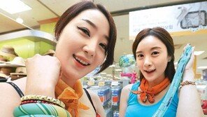 물에 적시면 2, 3시간 시원 ‘쿨 스카프’