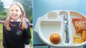 “학교급식 너무해” 소녀의 분노… 스코틀랜드 발칵