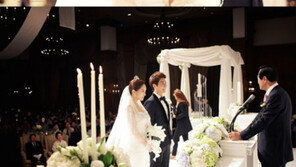 이성배-탁예은, 결혼식 내부 사진 공개 ‘신부 몸매가…’