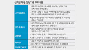 유권자-후보자 금품매수땐 징역형
