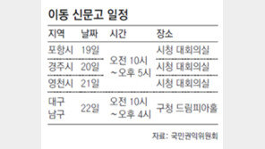 [대구/경북]오늘 ‘권익위 신문고’가 옵니다