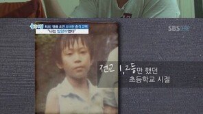 조덕현, 충격고백 “초등학생 시절, 과외 선생에게 입양”