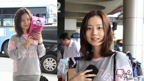 문채원 공항패션, “화려한 모습보다 친근하고 좋네”