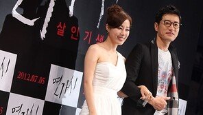 [SD포토] 문정희-김명민 ‘우리 어떤가요?’