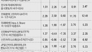 [부자됩시다]유럽 재정위기 시련에도 올 평균 수익률 6.09%… 중국 펀드 홀로 꿋꿋