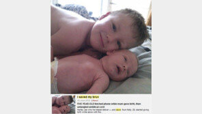 동생 구한 5살 꼬마, “5살의 위기 대처능력이 이 정도?”