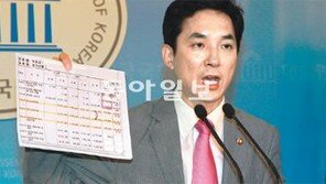 “與 당원명부 유출업체 이용한 후보 180명… 절반은 민주”