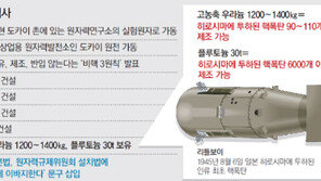 日 플루토늄 30t… 핵폭탄 6000개 이상 만들수 있어
