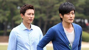 [SD포토] 김민종-장동건 ‘숨만 쉬어도 화보’