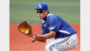 [포토] 이승엽 ‘나도 지만이 처럼 힙합 스타일~’