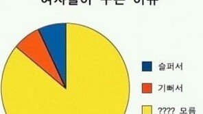 여자들이 우는 이유, “왜? 남자들은 이해할 수 없어”