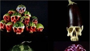 오싹한 과일들, “먹는 걸로 장난? 이건 작품이야!”