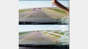 운전 중 날아온 벽돌로 조수석 앉은 여성 사망 ‘날벼락’