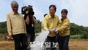 물부족 논밭 1만ha에 비상급수 추진